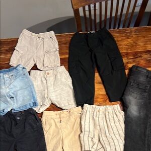 Lot of Boys Size 3T Zara, Tommy Hilfiger, True Religion, Shorts and Pants
